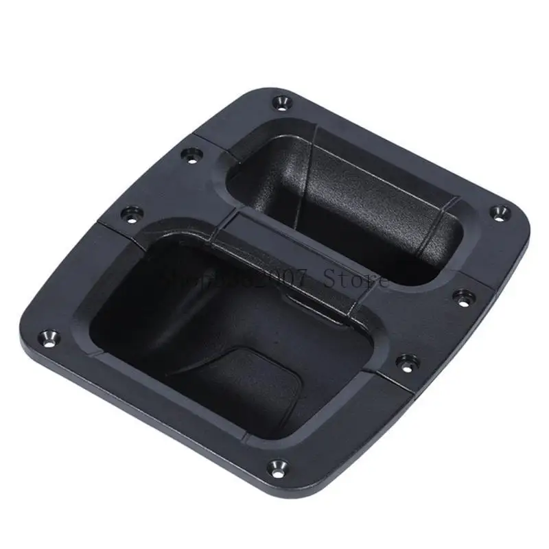 대형 스피커 용 강화 ABS 캐비닛 핸들 음악가를위한 사운드 장비 운반 솔루션 40JB