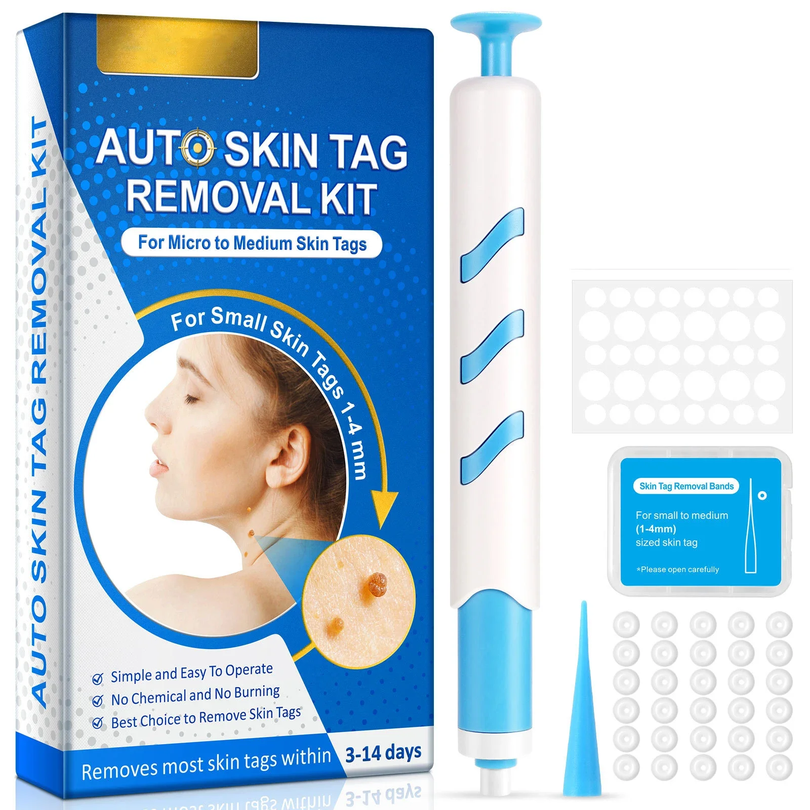 痛みのないいぼ除去装置,にきび治療ペン,家庭用