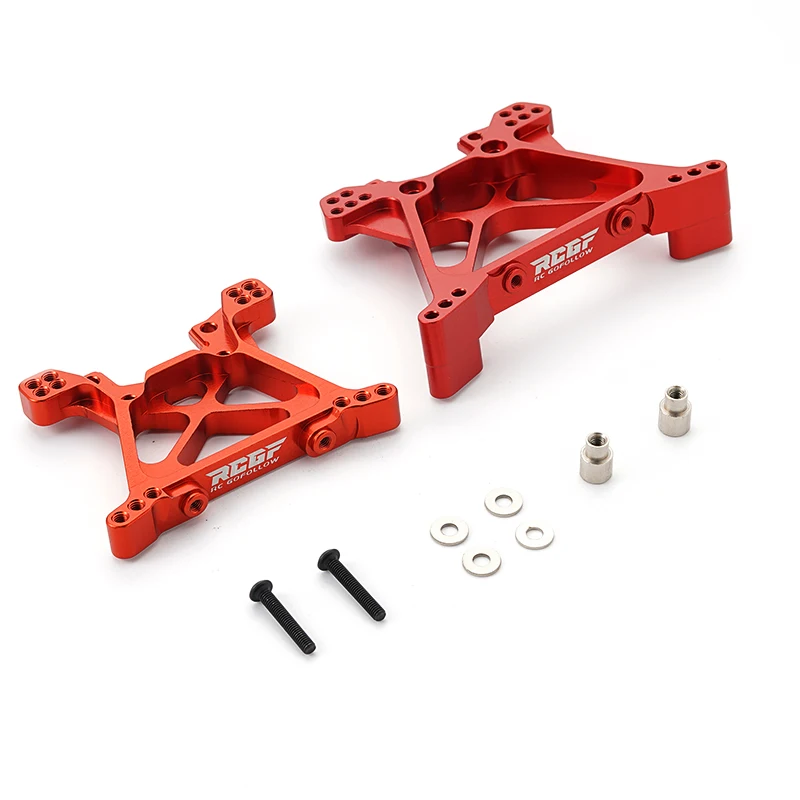 RCGOFOLLOW Aluminum Chassis Arm C Seat Rear Stub Axle Kits for 1/10 Traxxas SLASH 4x4 Rustler Stamped Hoss VXL A-arm Upgrade