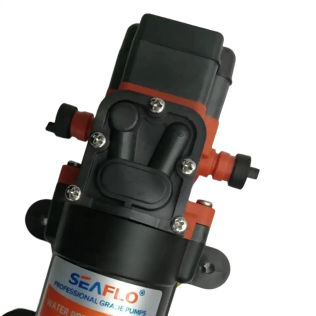 40 PSI RV Water Pressure Pump Self Priming Plastic Tank Pump for Marine Agriculture Applications