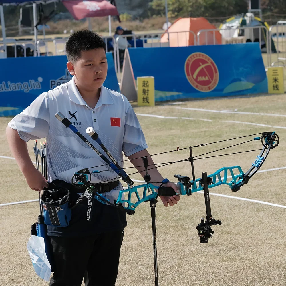 

TOPOINT ARCHERY Breth36-дюймовый мишеничный блочный лук для стрельбы из лука для соревнований, для правой и левой руки, лук для стрельбы из лука