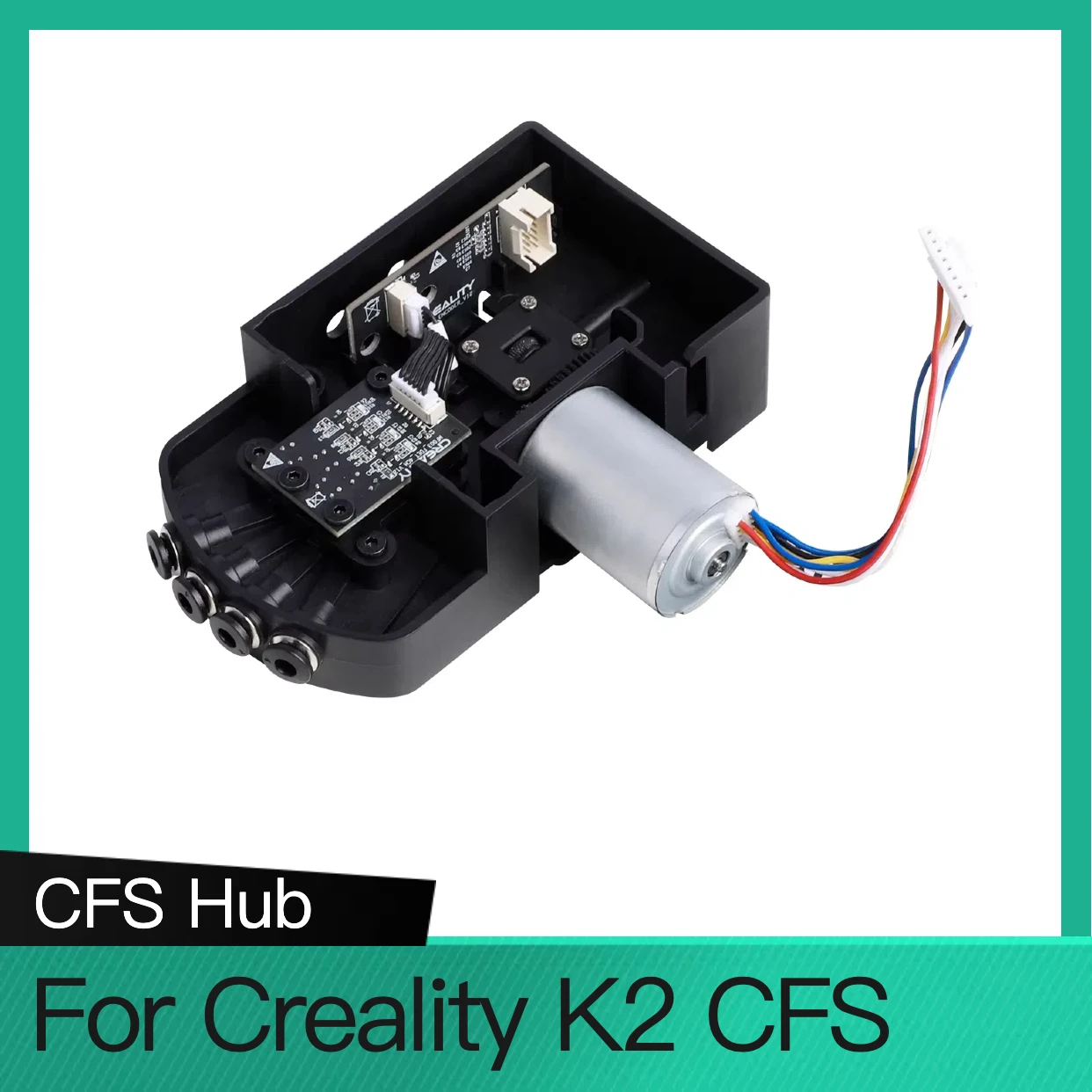 

Для Creality CFS Нижний кронштейн CFS Комплект внутренней ступицы с пятисторонней нитью и бесщеточным двигателем 0,35A_24V_L11 для Creality K2