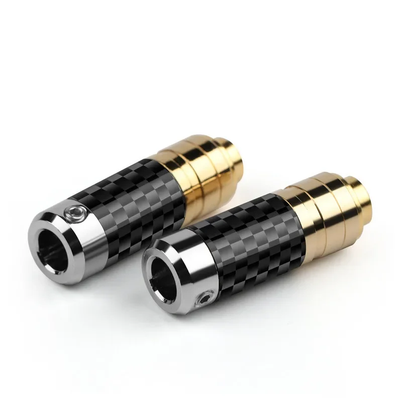 4.4mm Female Jack 4 Poles Gold Plated Hifi 4.4 Headphone Plug Connector For 6.2mm Speaker Amplifer Audio Adapter Soldering