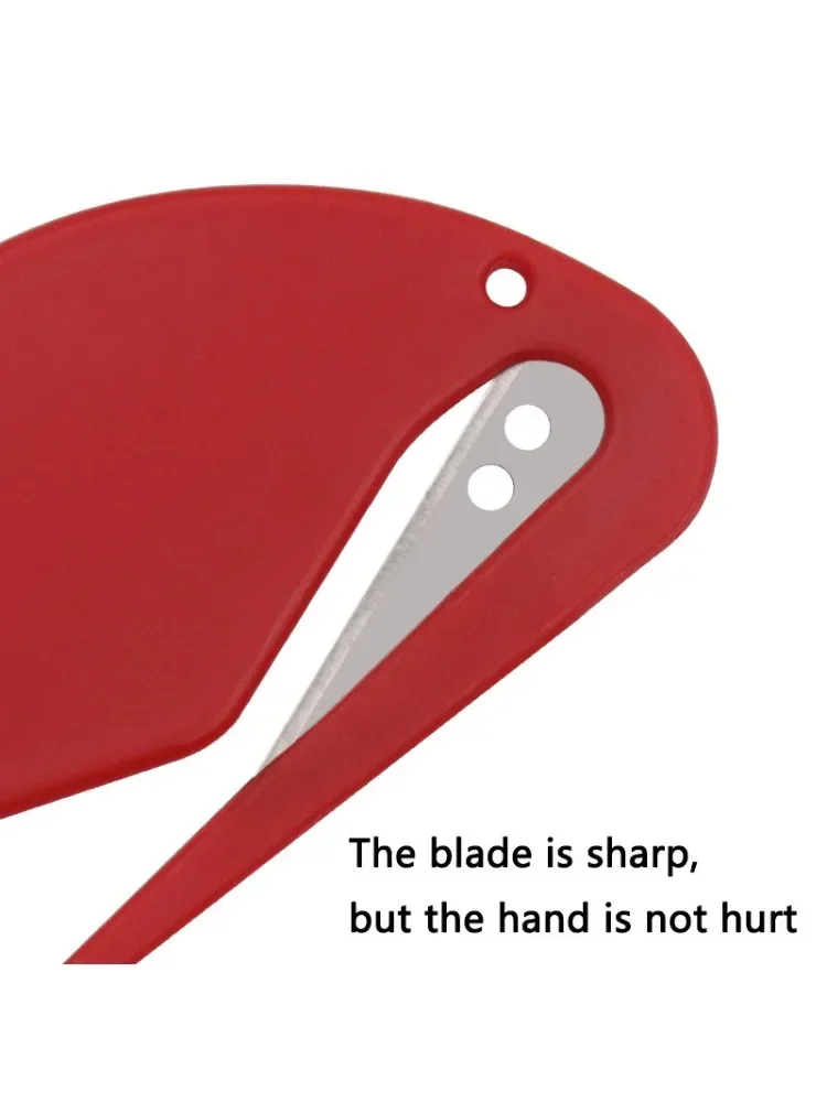 سكين بلاستيك ورقي مغلف ، فاتح خطابات ، مشقق مغلف ، صندوق هدايا ، شراء عميل بالبريد #4