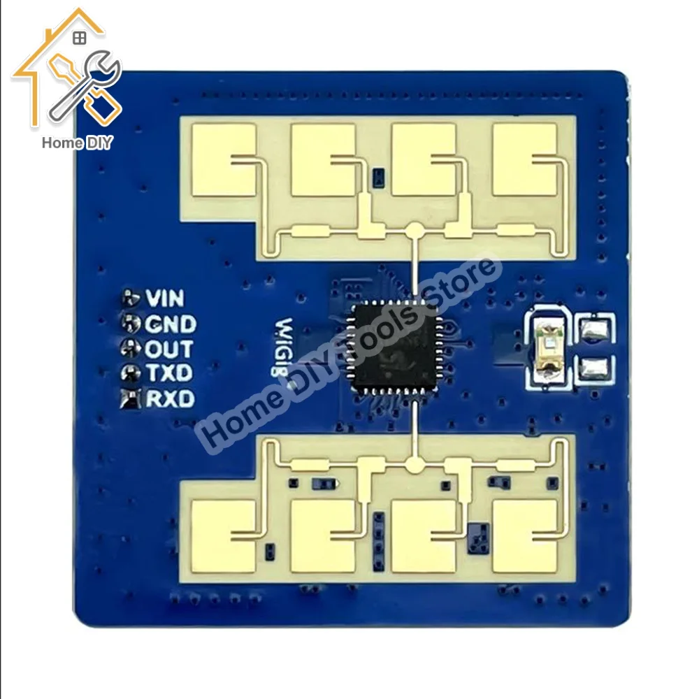 HLK-LD2411S Sensor Module 5V 50mA 24GHz Human Presence Radar Sensor Module Millimeter Wave Radar Sensor Module