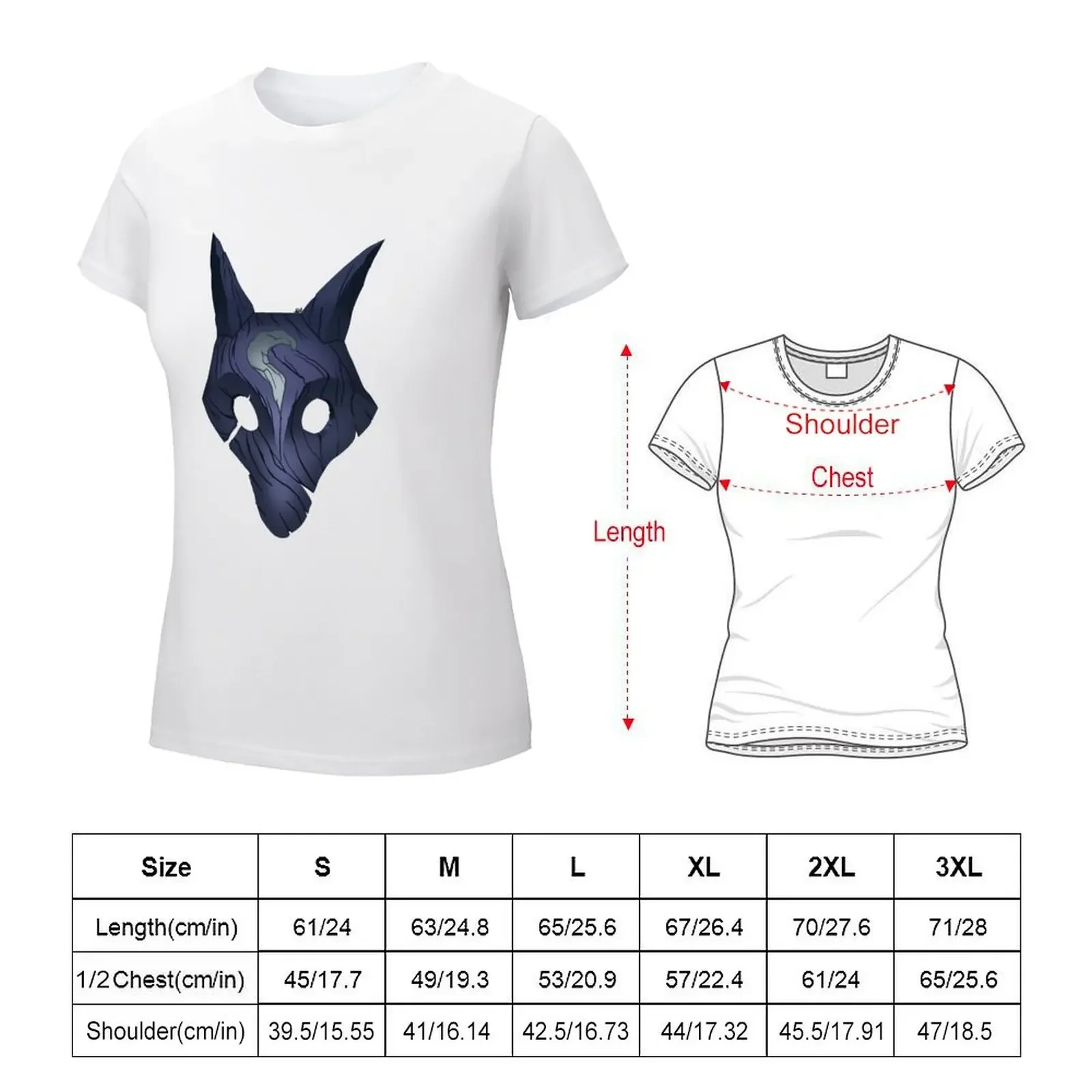 wolf's mask T-Shirt cute clothes oversized sublime t-shirt dress for Women plus size sexy