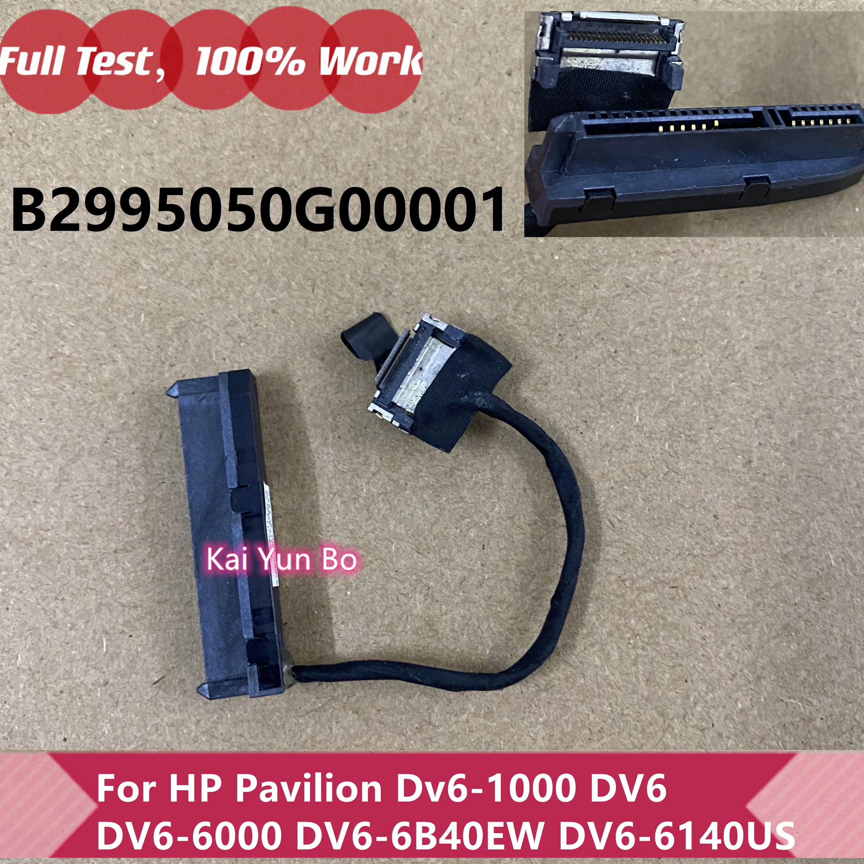 Notebook For HP Pavilion Dv6-1000 DV6 DV6-6000 DV6-6B40EW DV6-6140US Laptop SATA HDD Hard Drive HDD Connector B2995050G00001