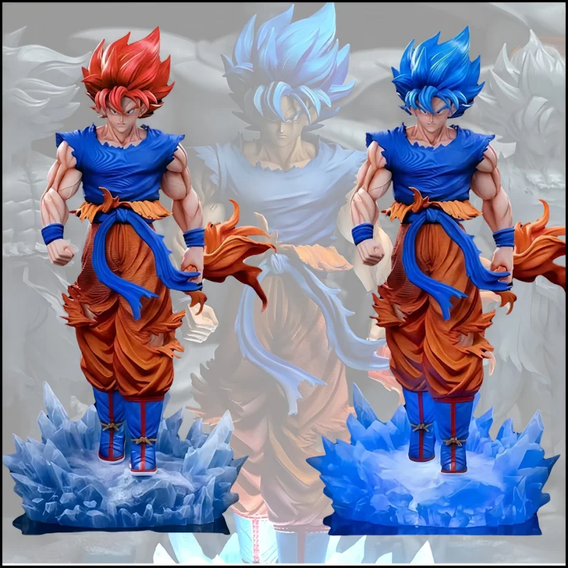 

Новый S + Премиум Dragon Ball Super Blue Wukong Limited Edition Dragon Ball GK Модель ручной работы Модная игровая статуя Подарочные периферийные игрушки