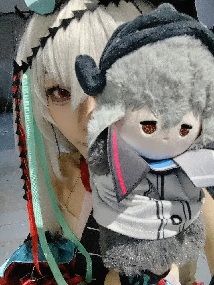 25cm Anime Gra Reverse Schneider Sonetto Lilya Kawaii Cosplay Pluszowa Wypchana Lalka Pacynki na Palce Zabawki Figurki