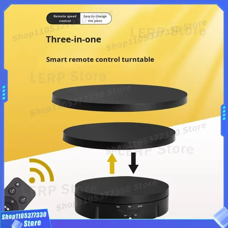 Electric Rotating Display Stand for Jewelry Cosmetics High End Photo Studio Props Rotary Turntable Direct from Manufacturer