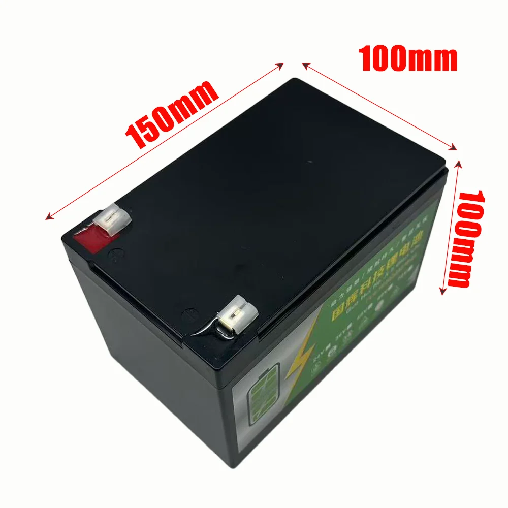 Upgraded LiFePO4 Lithium Battery 24V 50Ah 18650 BatteryPortable Rechargeable Battery Built-in Power display Port Charging - Image 2