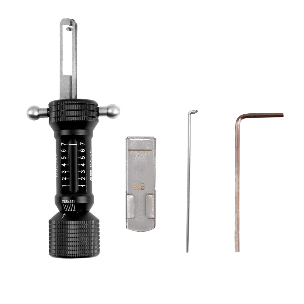 

Hot Sale Residential smith Tool Supplies New Arrival Popular KABA 7 Pin Pick 7x7 Dot Key