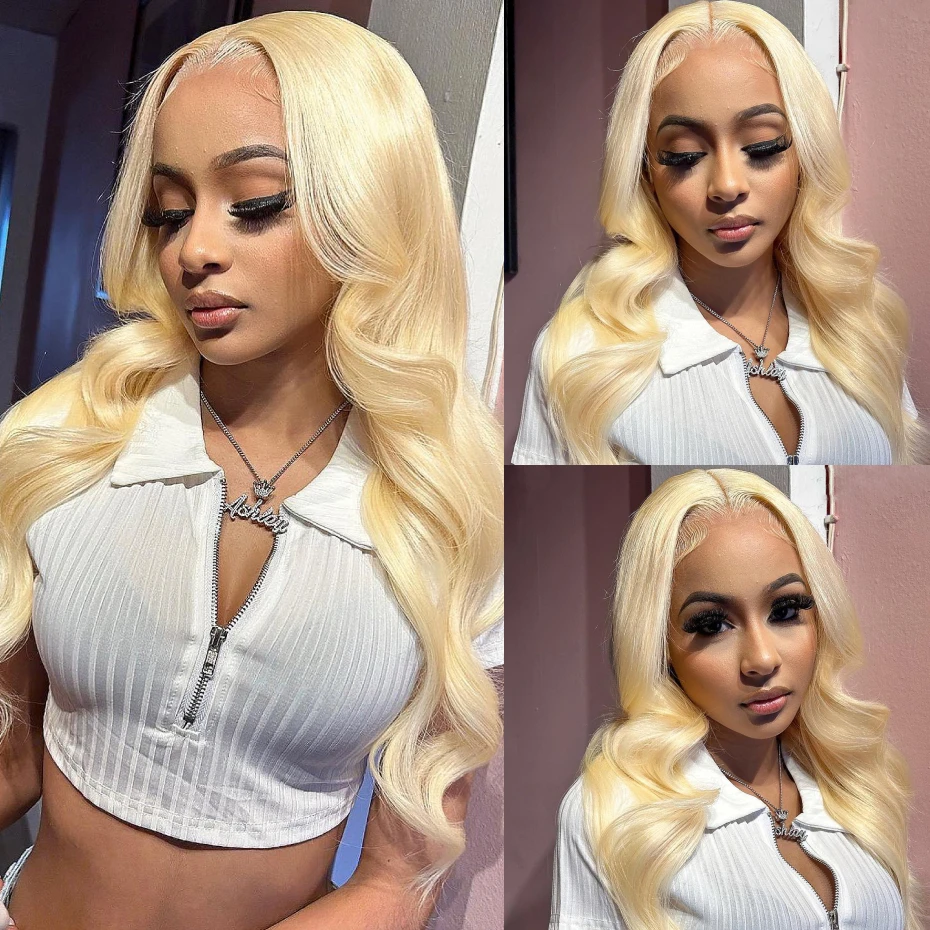 

30 40 Inches 613 Honey Blonde Body Wave 13x6 HD Lace Frontal Wig 360 Lace Wig Brazilian Remy Hair 13x4 Lace Front Human Hair Wig