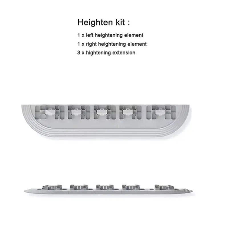 A56T-For Roborock Threshold Bars Step Ramp Climbing Mat Spare Parts For Xiaomi Irobot Roomba Robotvacuumsweeper Accessories