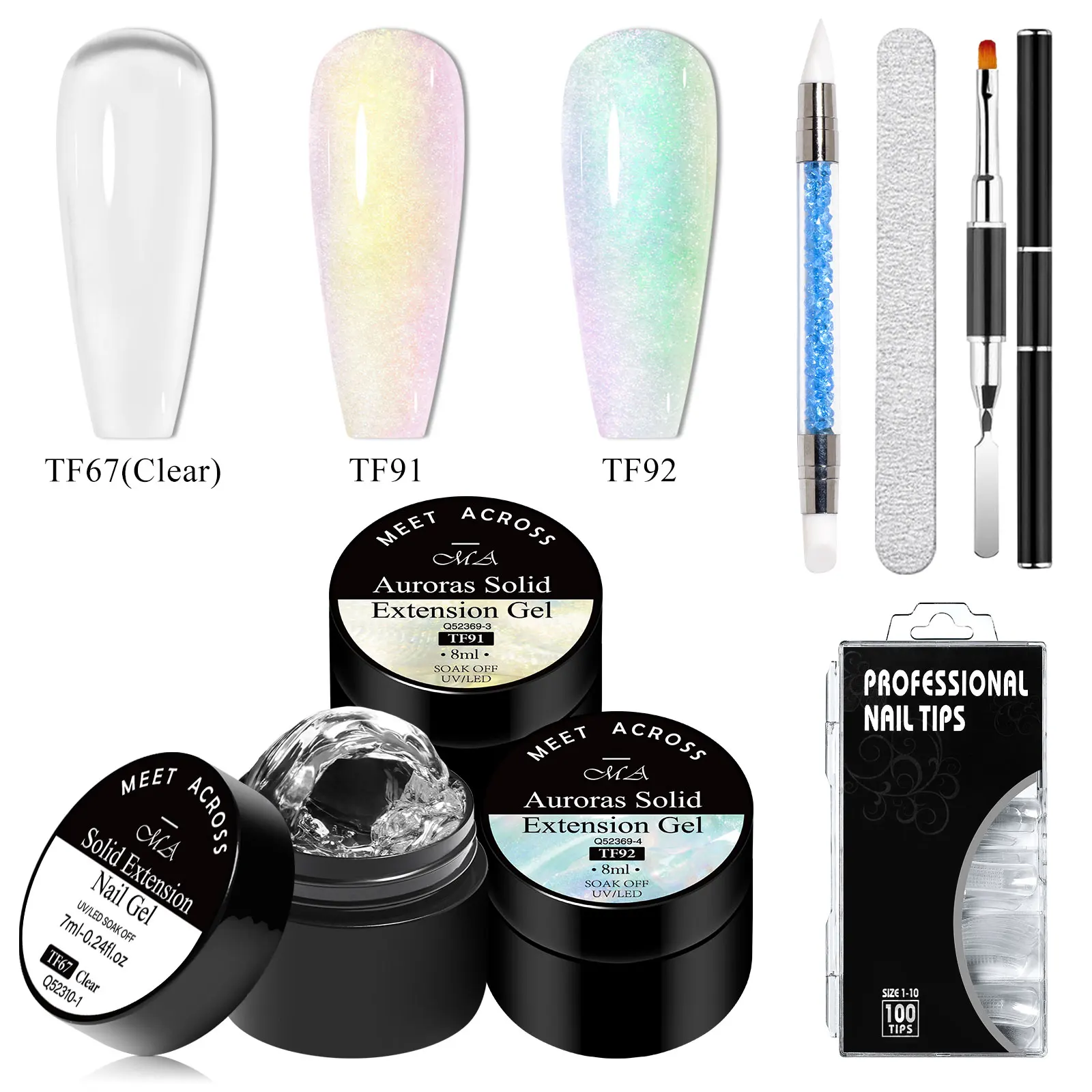 7 قطعة غير عصا اليد تمديد هلام مسمار مجموعة طلاء الأظافر ثلاثية الأبعاد تشكيل/النحت/نحت UV/LED هلام هلام الصلب هلام مانيكير أدوات أطقم DIY بها بنفسك