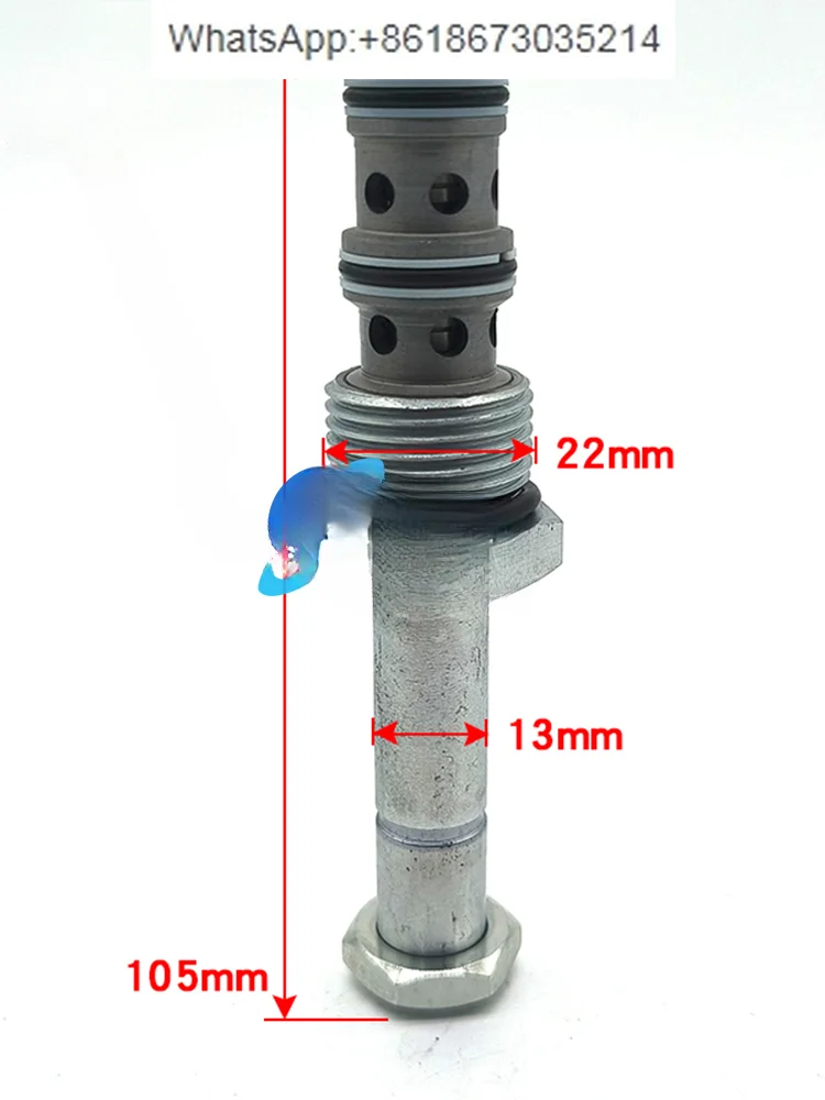 Suitable for DH150 220 225 300-5 pilot solenoid valve spool excavator accessories round hole