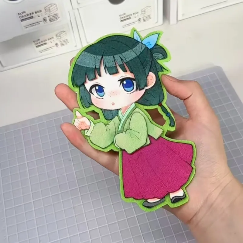 

Аниме-атрибутика по «Дневникам аптекаря»: Фигурка Маомао, подвеска из нетканого материала, декоративная игрушка-подвеска из ткани с фигуркой Маомао