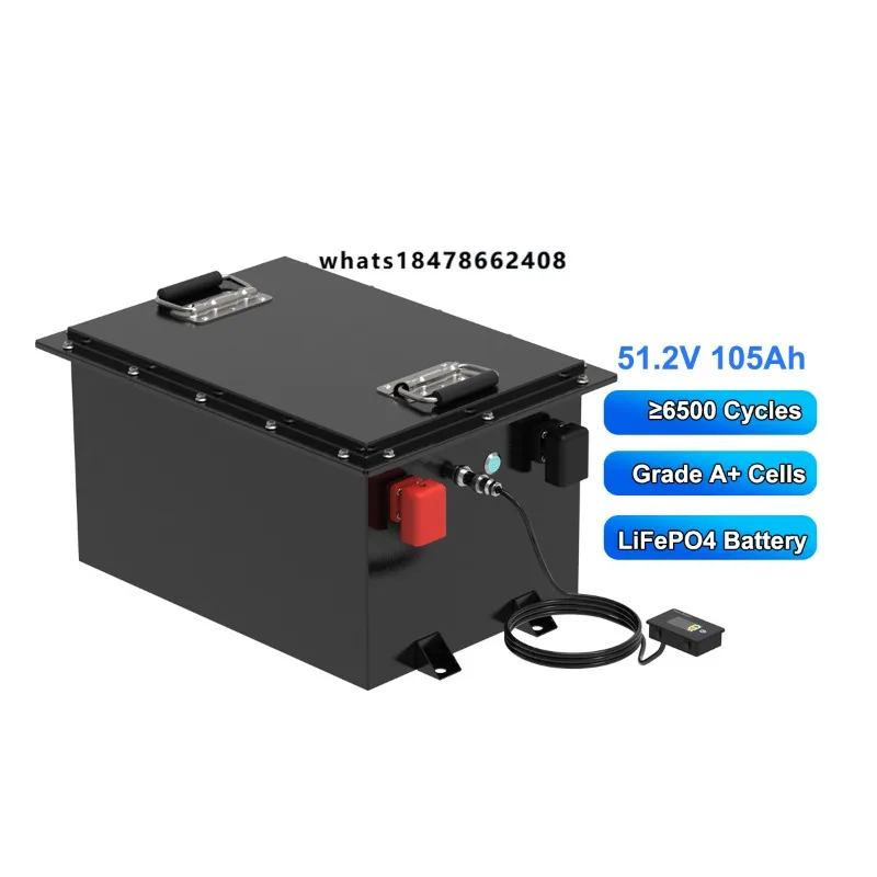 

60V 105Ah 150Ah 200Ah Lithium Battery High Capacity Deep Cycle Power Battery for Golf Cart Sightseeing Car Electric Vehicle