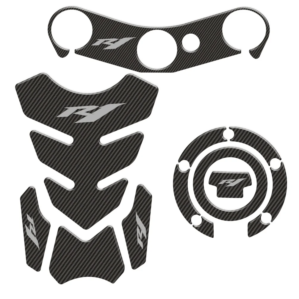

Наклейка-протектор на топливный бак YZFR1 YZF R1, накладка на тройной зажим для Yamaha YZF-R1 2002-2006 2005, аксессуары для мотоциклов