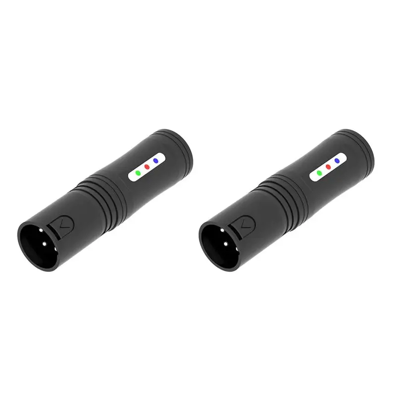 A33T-2X DMX512 Line Tester Par Light Moving Head Light Stage Light Dmx Signal Line Fault Test Tool
