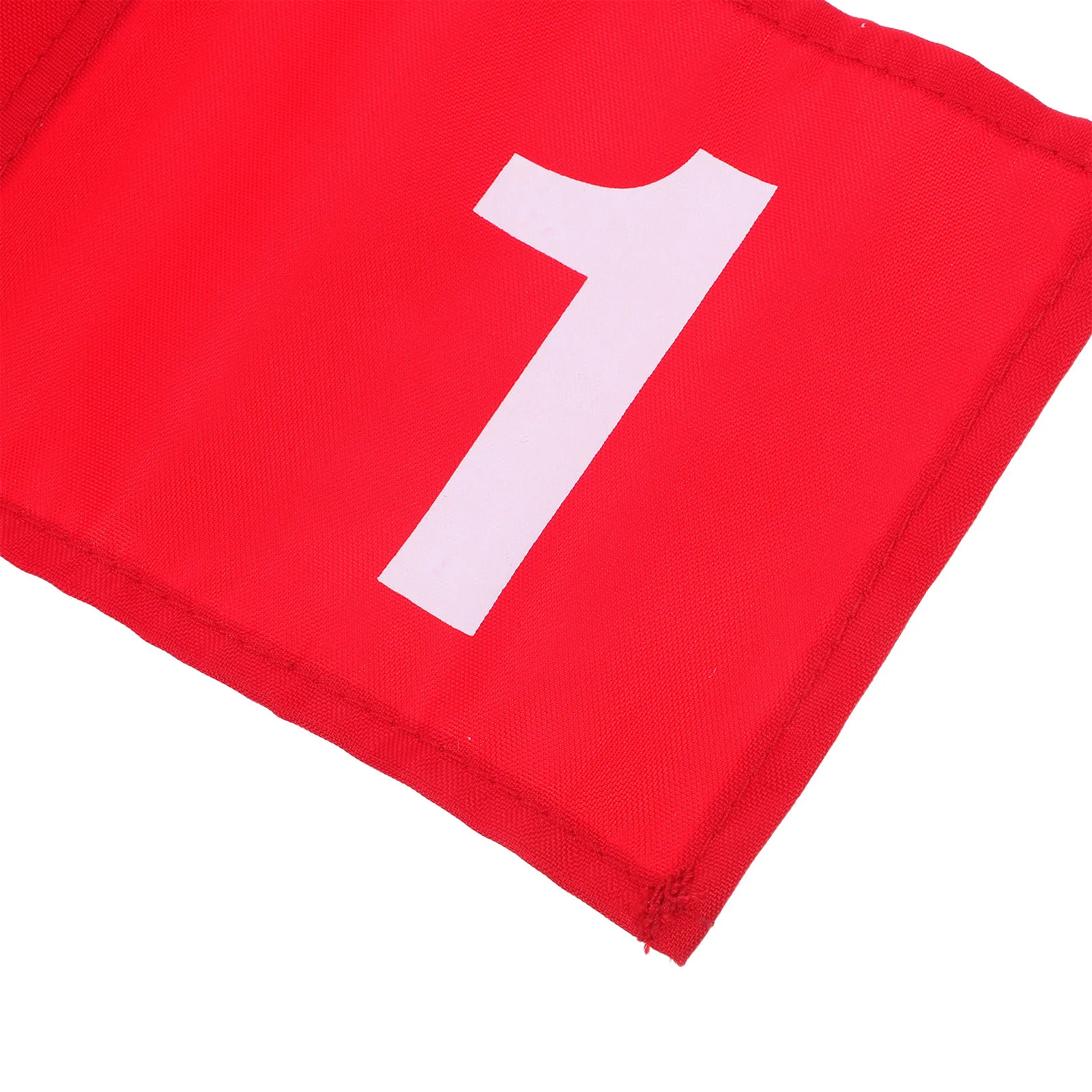 4 قطع من أعلام تدريب الجولف المرقمة المحمولة وضع العلم خفيف الوزن لدقة استهداف الجولف #5