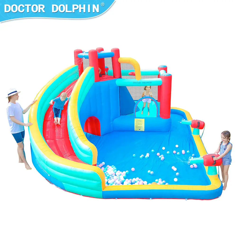 Castillo inflable de alta calidad, tobogán de agua, trampolín, casa, fábrica China