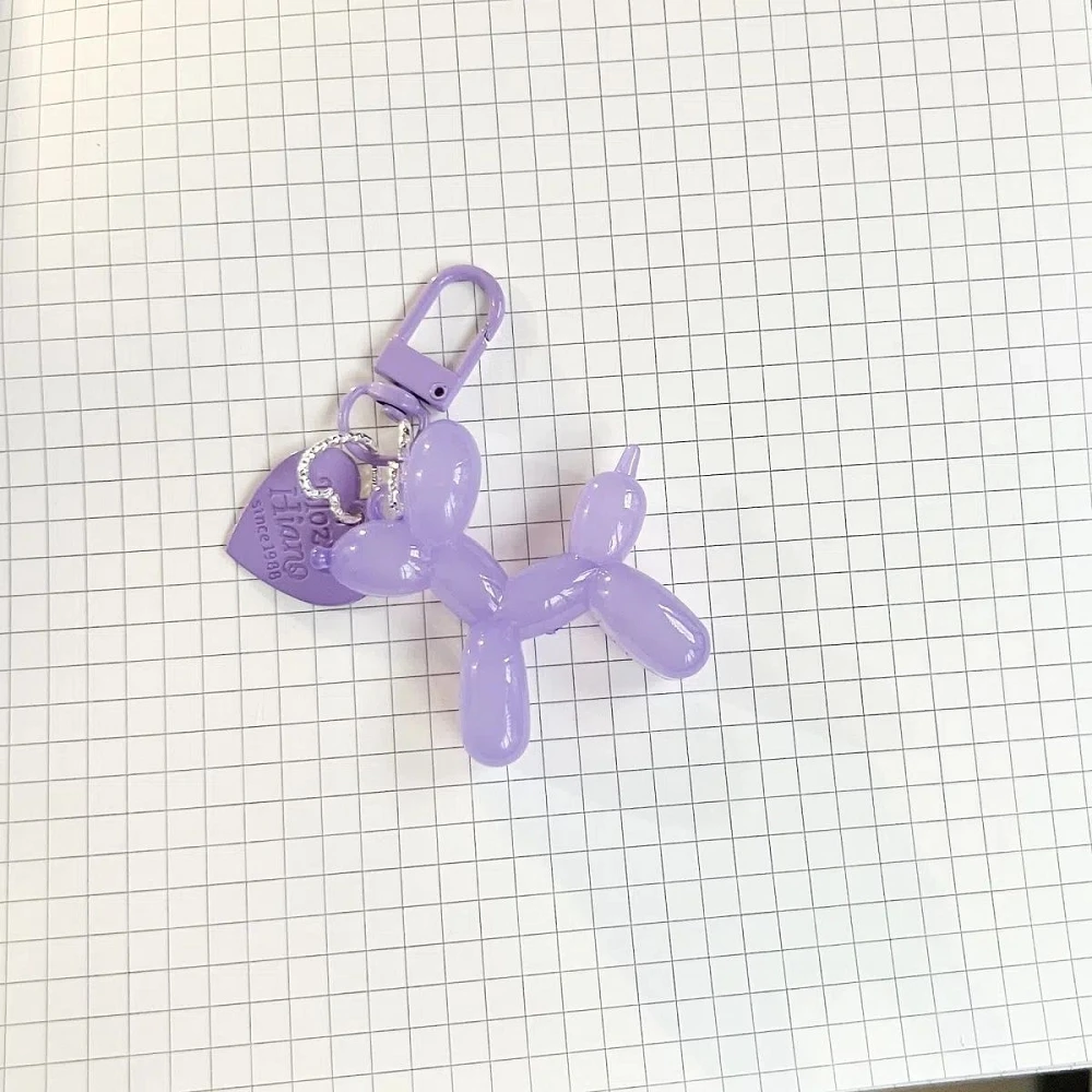 Entzückender Ballon-Hund-Schlüsselanhänger für Frauen, Y2k-Taschenanhänger, niedliche Welpen, Acryl, Tierliebhaber, Schlüsselanhänger, Freunde, Schlüsselanhänger, Geschenk – Detail 16