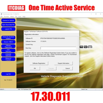 TOYOTA TIS Techstream 18.00.008 new version 11/2023 software connection and active code work with MINIVCI MINI VCI