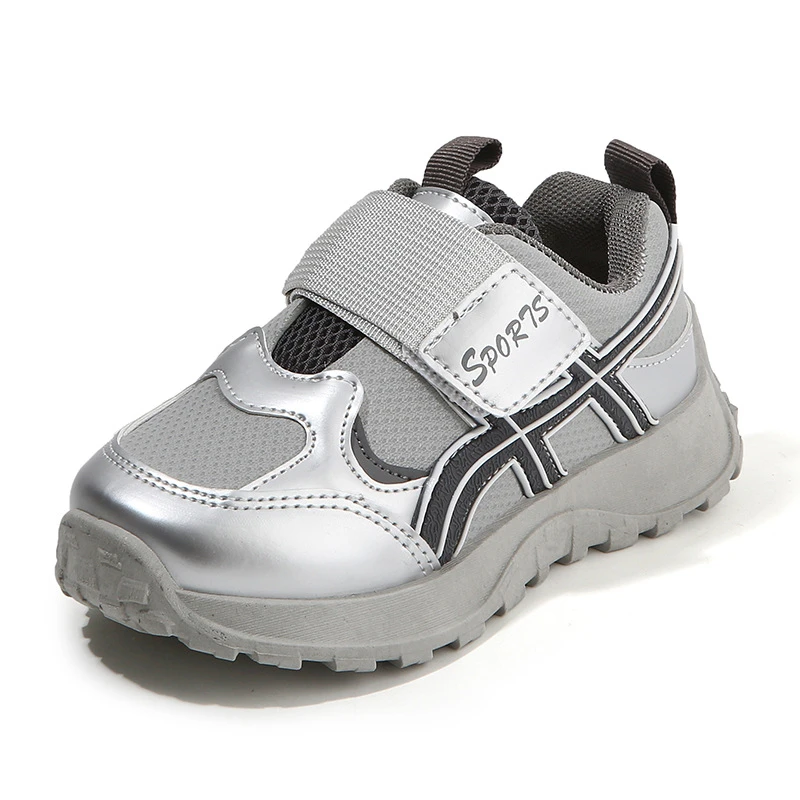 Spring Autumn Children Casual Shoes Boys Retro Sneakers Girls White Shoes Soft Sole Non Slip Lightweight Breathable Comfortable