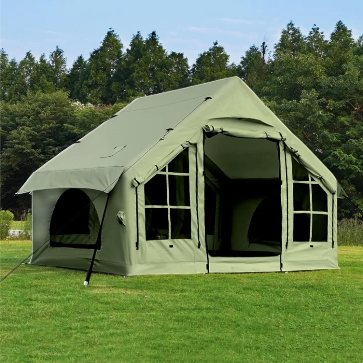 Hot Sell High Quality Newest Popular Outdoor Camping Waterproof Inflatable Tent for Family