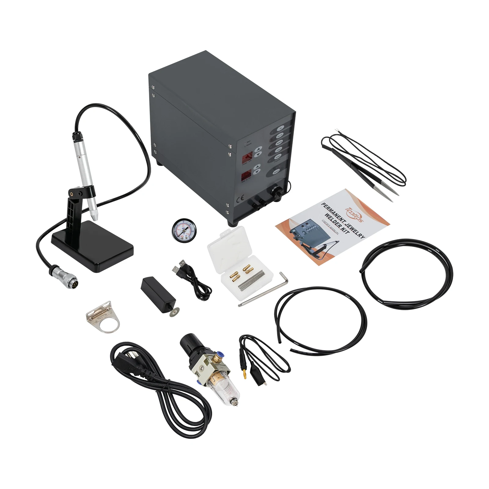 100W Automatic CNC spot welding machine set for home DIY and general repairing work 50A-600A