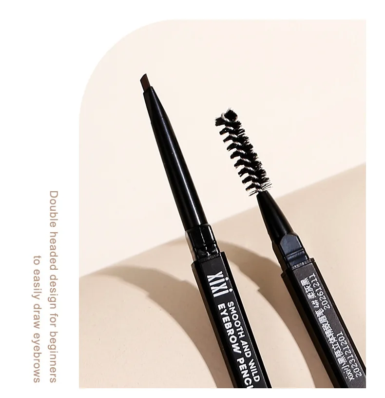 xixi driedimensionaal voortreffelijk wenkbrauwpotlood, waterdicht en vlekvrij driedimensionaal natuurlijk wenkbrauwpotlood