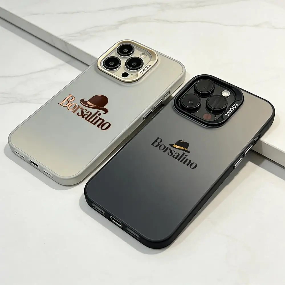 Phone Case Premium phone case for iPhone 16/15/14/13/12/17 Pro Max Plus, lightweight and drop-proof. B-Borsalino