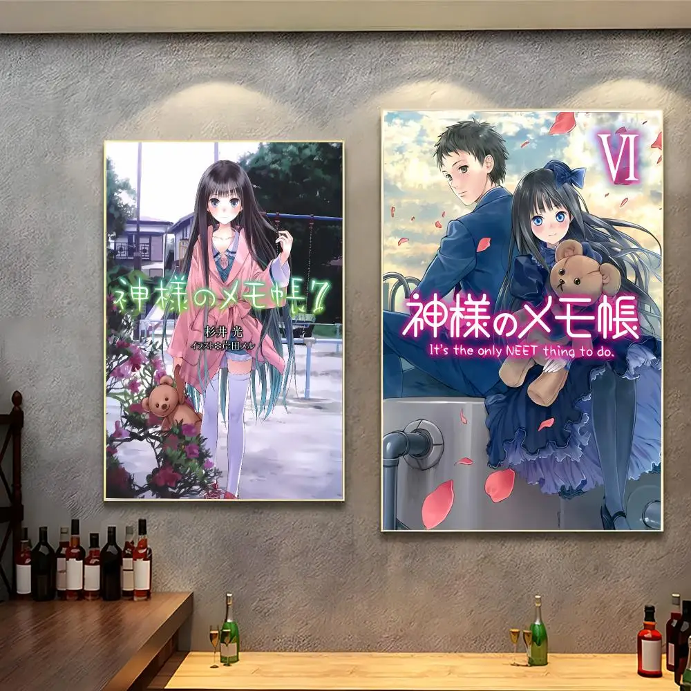 Mystery Anime H-Heavens Memo Pad Poster Modern Indoor Wall Decor & Aesthetic Home Space Design