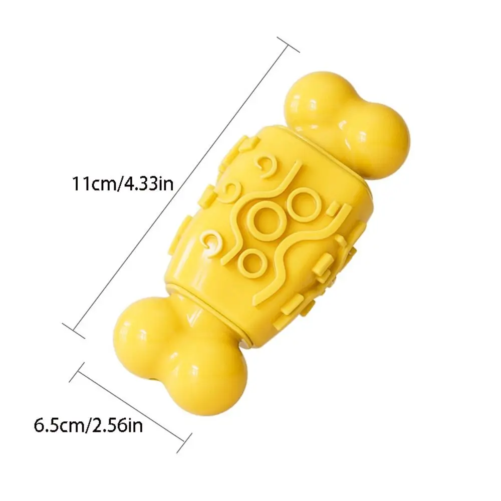 Funny Bite-resistant Dog Chew Toy Wear-resistant TPR Pet Sound Making Toy Interactive Pet Training Toy Relieve Boredom