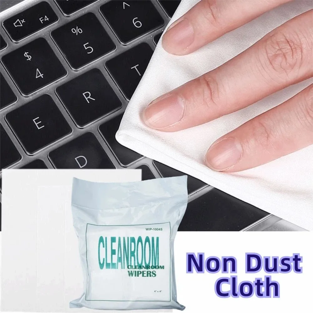 

Superfine Fiber Cleanroom Wipers Multi-purpose Super Absorbent Non Dust Cloth 4/6/9 Inch Non-Scratch Dust-free Cleaning Paper