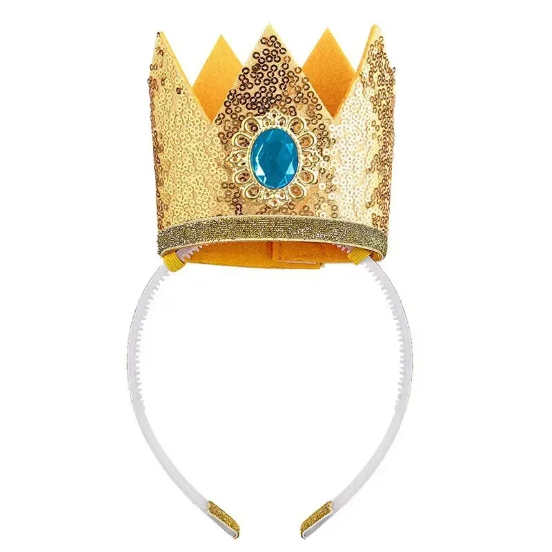 Perzik Prinses Accessoires Kroon Toverstaf Handschoenen Oorbellen Wing Kids Voor Kinderen Halloween Cosplay Kostuum Meisjes Feest