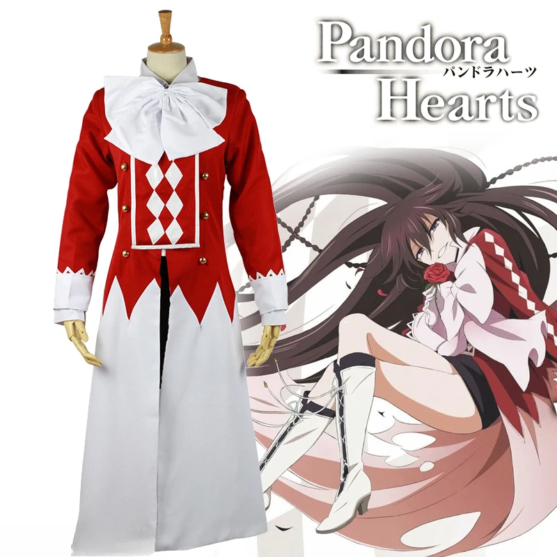 

Anime Pandora Hearts Alice Cosplay Costume Adult Women Uniform Clothings Full Set Accessories Suit Halloween Outfits