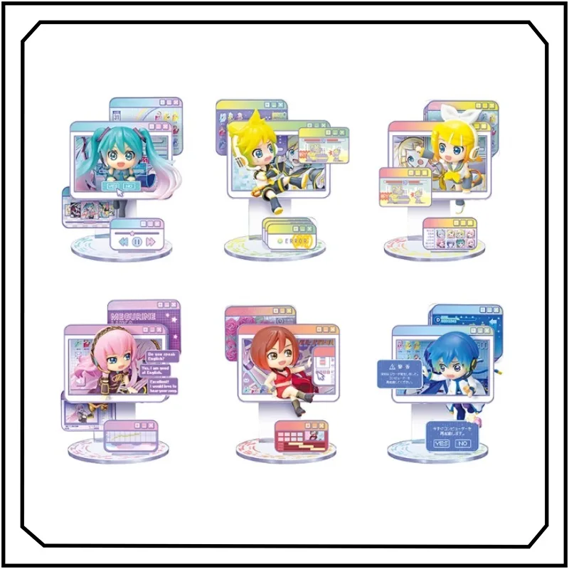

Piapro Characters EX CASHAPON Hatsune Miku Kagamine Rin/Len Action Figure Cute Cartoon Creativity Action Figure Model Toys Gifts