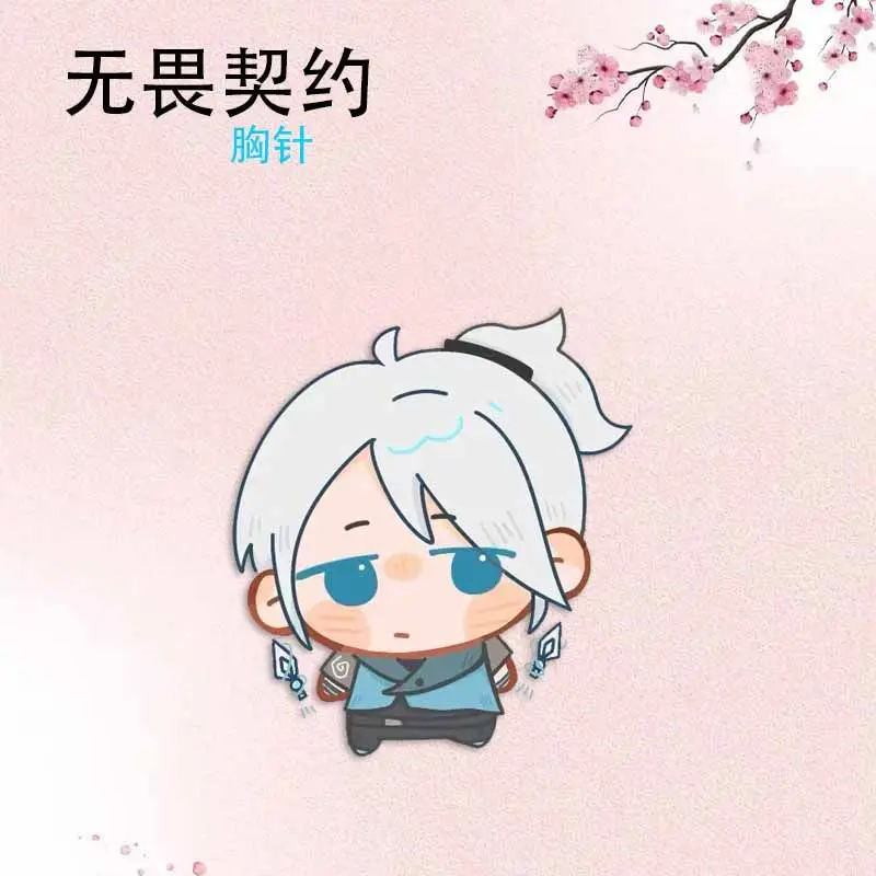 VALORANT أنيمي بروش شارات لعبة راينا اومين سكاي دبابيس الإكسسوارات لحقيبة الملابس قلادة الاطفال الأصدقاء هدية لمحبي اللعب كوس #2