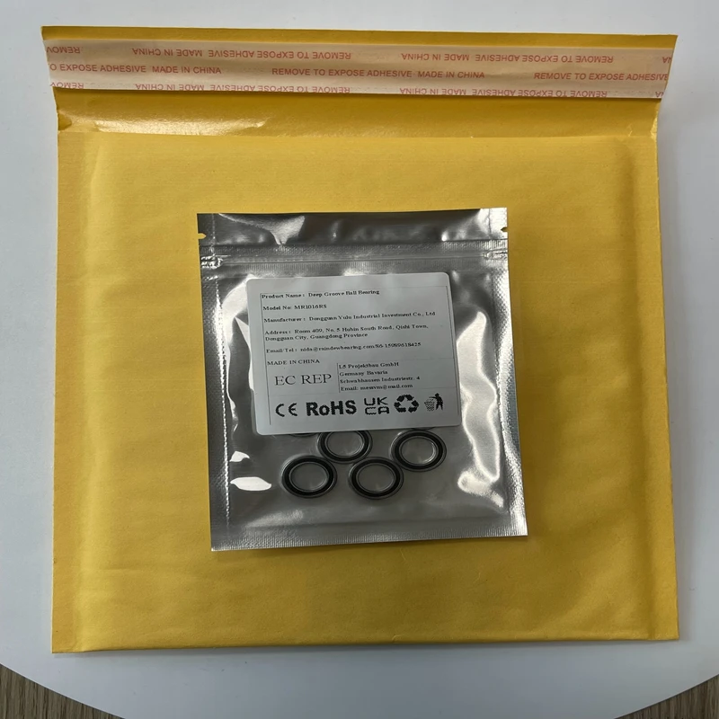 

10PCS MR1016RS 10x16X4 mm Bearing ABEC-7