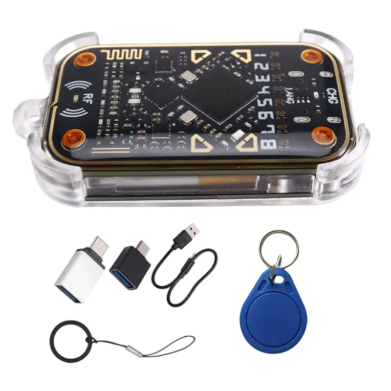 

[LXYA68Z!] Chameleon V3.0+ UID Keychain RFID Smart Chip Emulator Reader 125Khz 13.56Mhz ID IC Smart Card Duplicator Tag Copy