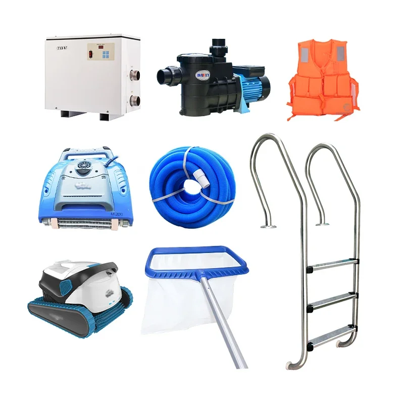 Portable Automatic Setting Swimming Pool Vacuum Cleaner With Strong Dirt Absorption Ability