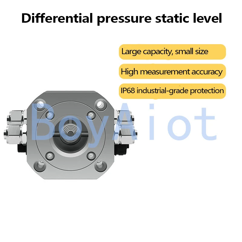 BOY-GC04 Nível estático diferencial de pressão protetora de nível industrial IP68 de pequeno volume de alta precisão