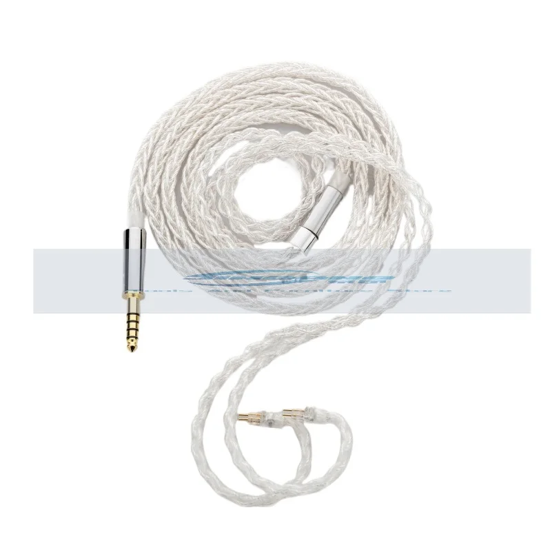 

Line-K K Cable KATO Earphone Official Upgrade Cable, Eight-strand Litz High-purity Copper Silver-plated Balance