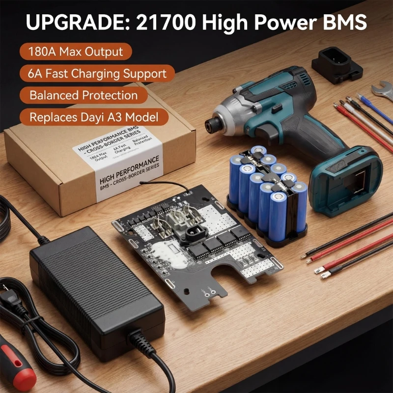  Effective 21700 Upgraded 180A Quick Charging Battery Safety Board For Dependable Energy Supply In Electronics