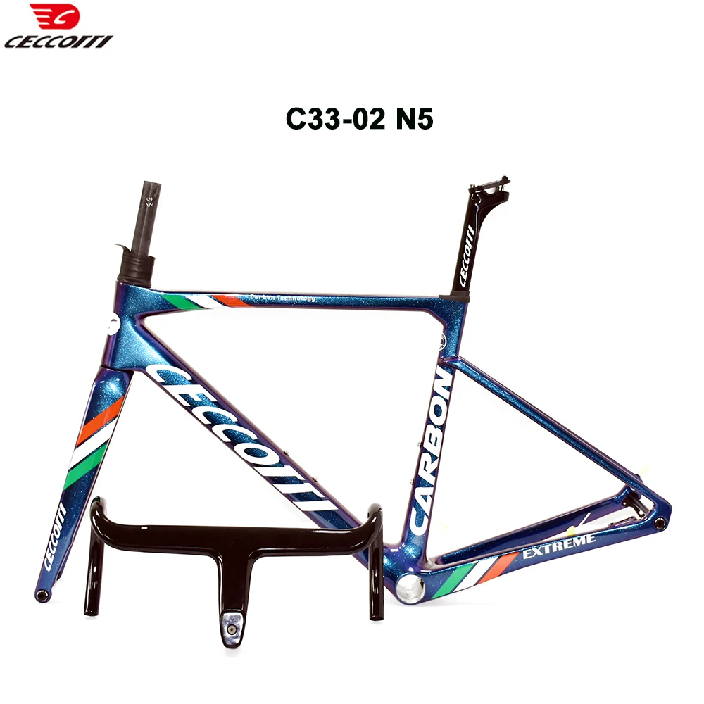 CECCOTTI Disc Brake Road Bike Frame Carbon Immediate Delivery Discount Current Inventory Special On-Hand Goods Promotion - view 4