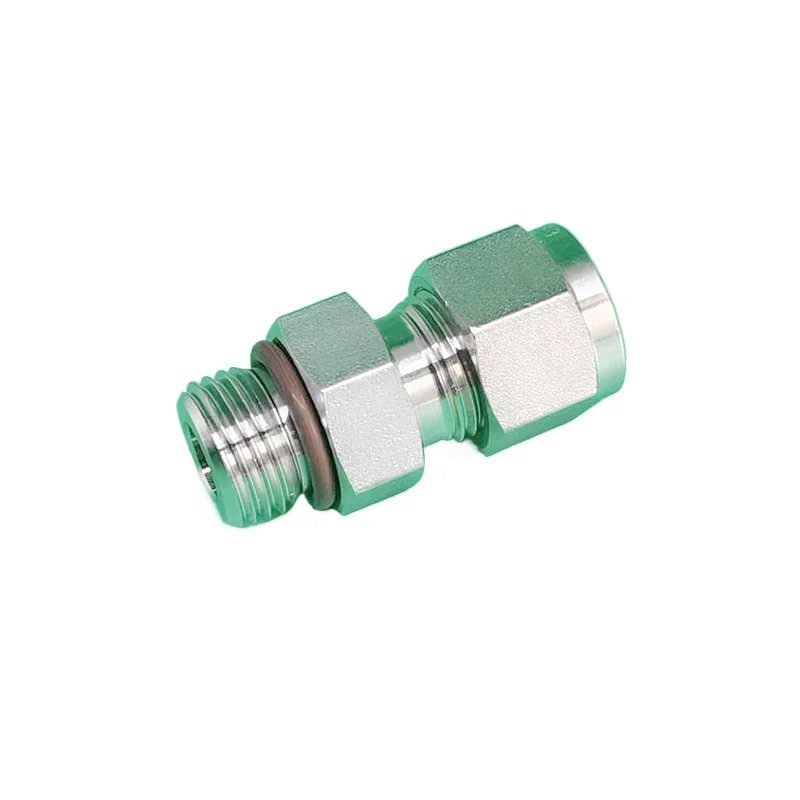 

7/16-20 UNF 9/16-18 UNF «папа» до 1/8 "1/4" 3/8 "1/2" 6 мм 8 мм, компрессионное соединение, соединитель для фитинга из нержавеющей стали 316L