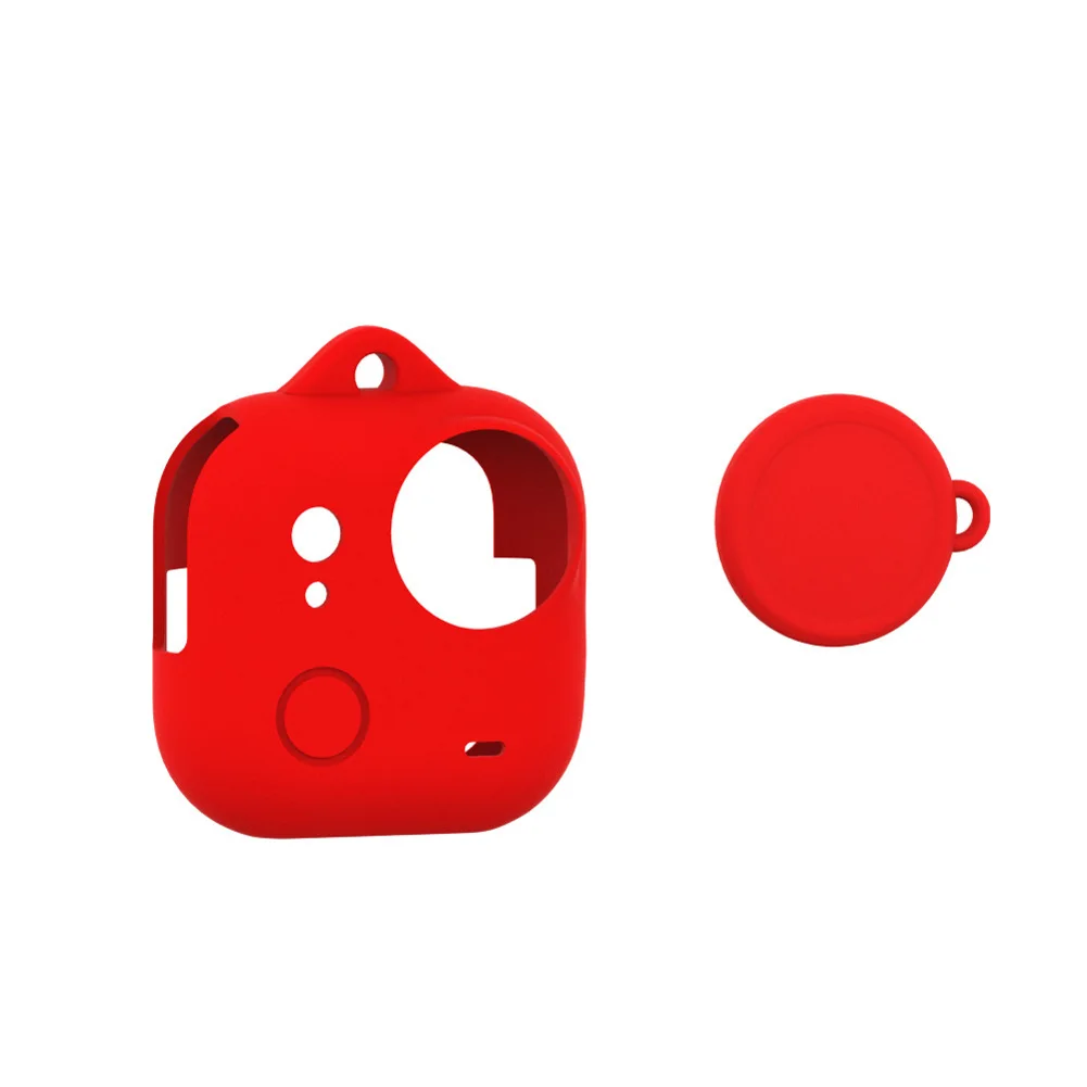 Soft Silicone Protective Case With Lens Cap For Insta360 Go Ultra Action Camera Protective Skin Cover Sports Camera Accessories - Image 4