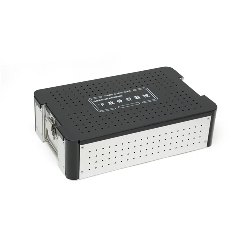 JQ-QXH002 Orthopedic Surgical Instruments Sterilization Containers Kit Lower Limbs Fracture Instruments Box Set